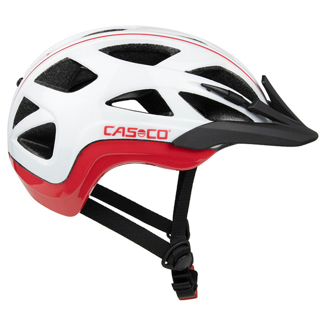 Otroška čelada Casco Activ 2 Junior (urban rebel white-red)