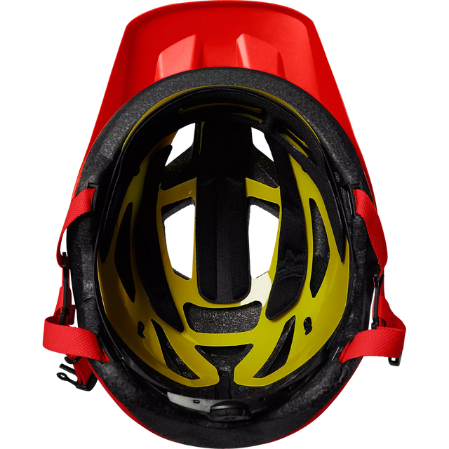 Čelada Fox Mainframe MIPS (fluorescent red)