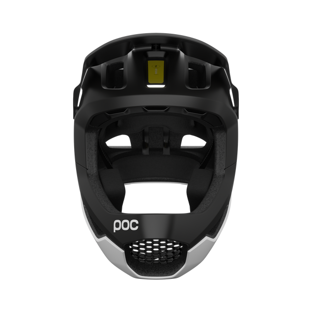Full Face čelada POC Otocon Race MIPS (uranium black matt/hydrogen white)
