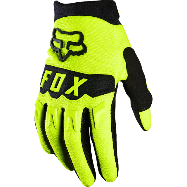 Otroške kolesarske rokavice Fox Dirtpaw (fluorescent yellow)