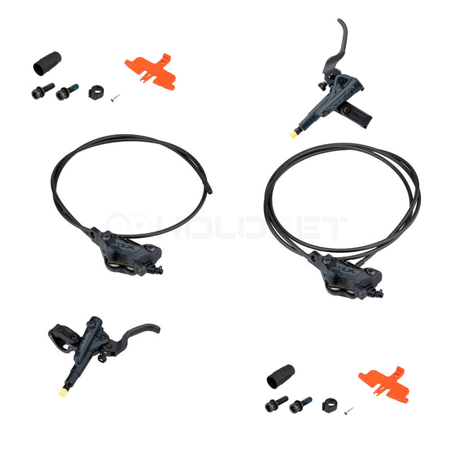 Par hidravličnih disk zavor Shimano SLX BL-M7100 + BR-M7120 Ice Technology