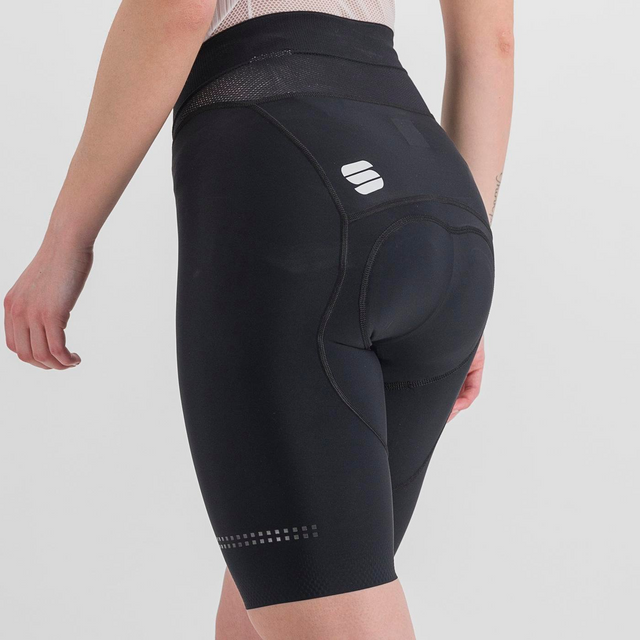 Ženske kratke kolesarske hlače Sportful Classic (black)