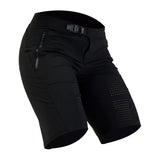 Ženske kratke kolesarske hlače Fox Flexair (black)