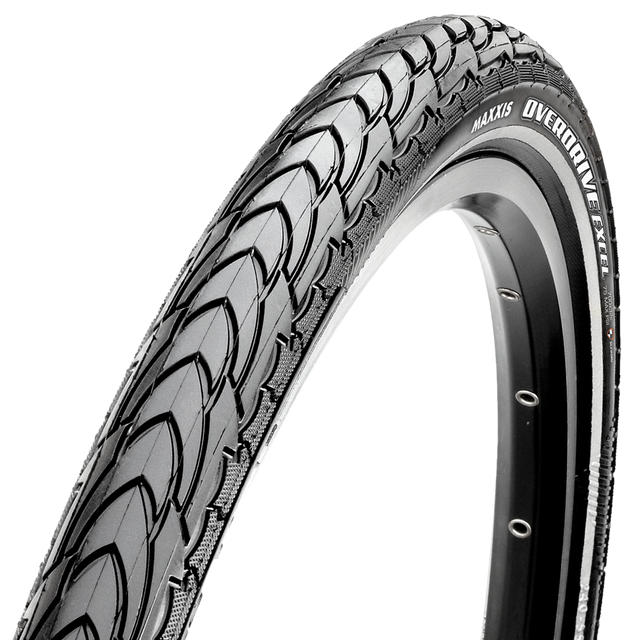 Treking plašč Maxxis Overdrive Excel 700x47c SilkShield DC Reflective
