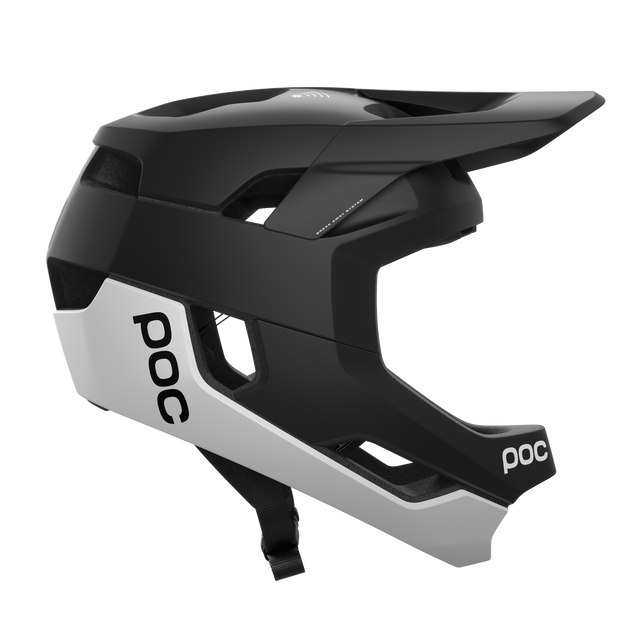 Full Face čelada POC Otocon Race MIPS (uranium black matt/hydrogen white)