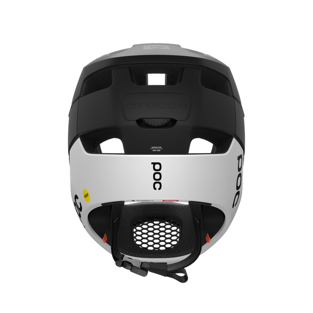 Full Face čelada POC Otocon Race MIPS (uranium black matt/hydrogen white)