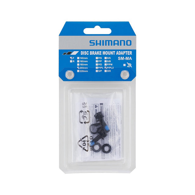 Adapter za zavore Shimano PM-PM 200 mm -> 203 mm (SM-MA-F203P/PL2)