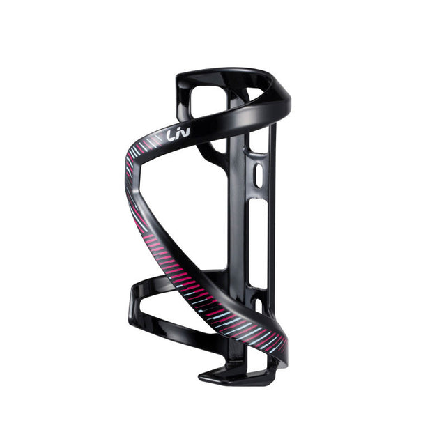 Levi stranski nosilec bidona Giant Liv Airway Sport Sidepull (black/purple/blue)