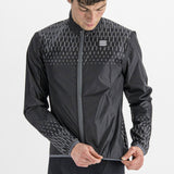 Moška kolesarska vetrovka Sportful Reflex (black)