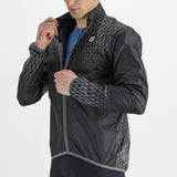 Moška kolesarska vetrovka Sportful Reflex (black)