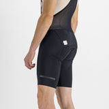 Moške kratke kolesarske bib hlače z naramnicami Sportful Classic (black)