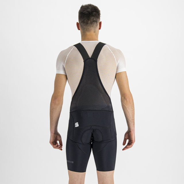 Moške kratke kolesarske bib hlače z naramnicami Sportful Classic (black)