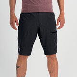 Moške kratke kolesarske hlače Sportful Giara Overshort (black)