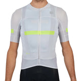 Moški kolesarski dres s kratkimi rokavi Sportful EVO (white)