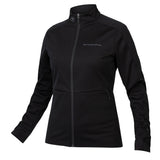 Ženska kolesarska softshell vetrovka Endura Windchill II (black)