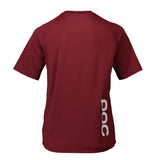 Ženska kolesarska majica s kratkimi rokavi POC Reform Enduro Light (garnet red)