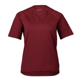 Ženska kolesarska majica s kratkimi rokavi POC Reform Enduro Light (garnet red)