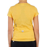 Ženska kolesarska majica s kratkimi rokavi Sportful Giara (yellow)