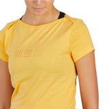 Ženska kolesarska majica s kratkimi rokavi Sportful Giara (yellow)