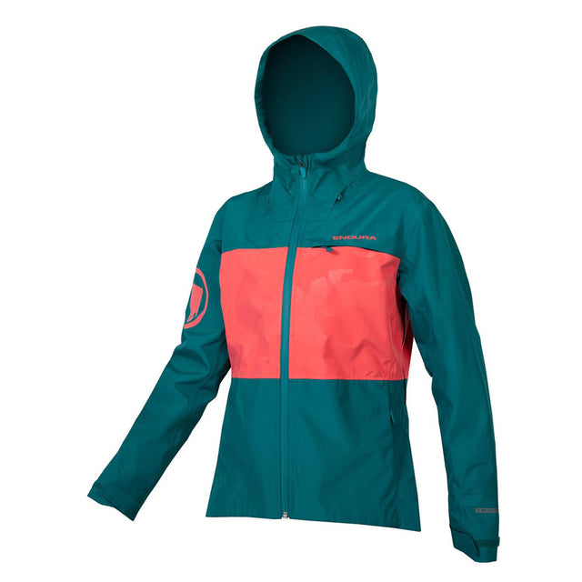 Ženska kolesarska jakna Endura SingleTrack II (spruce green)