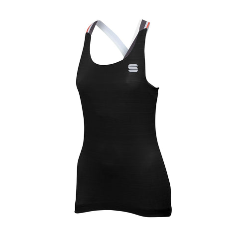 Ženska kolesarska majica brez rokavov Sportful Grace Top (black)