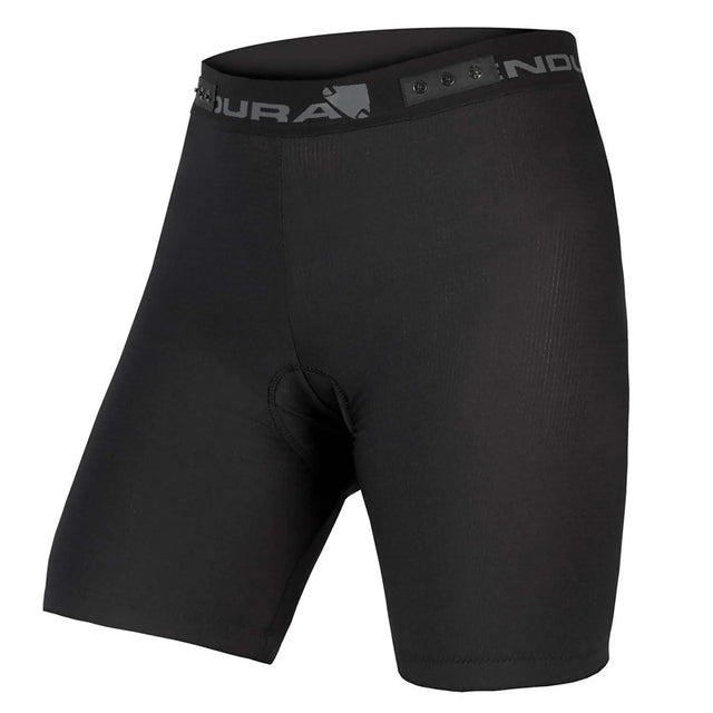 Ženske kolesarske podhlače s podlogo Endura Clickfast (black)