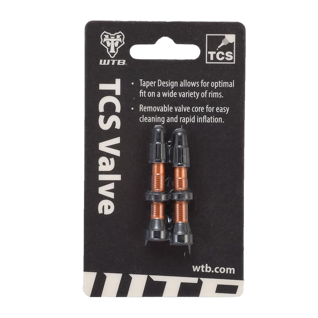 Univerzalen tubeless ventil WTB TCS Aluminium (34 mm, orange)
