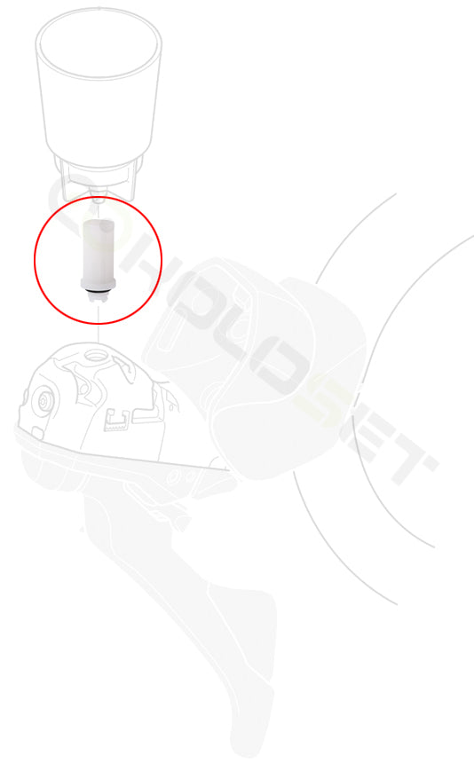 Adapter za posodico za odzračevanje zavor Shimano TL-BT03S/TL-BR003 (cesta/gravel)