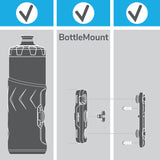 Bidon z magnetnim nosilcem SKS MonkeyLink Bottle Twist Set 600 ml (by Fidlock®)