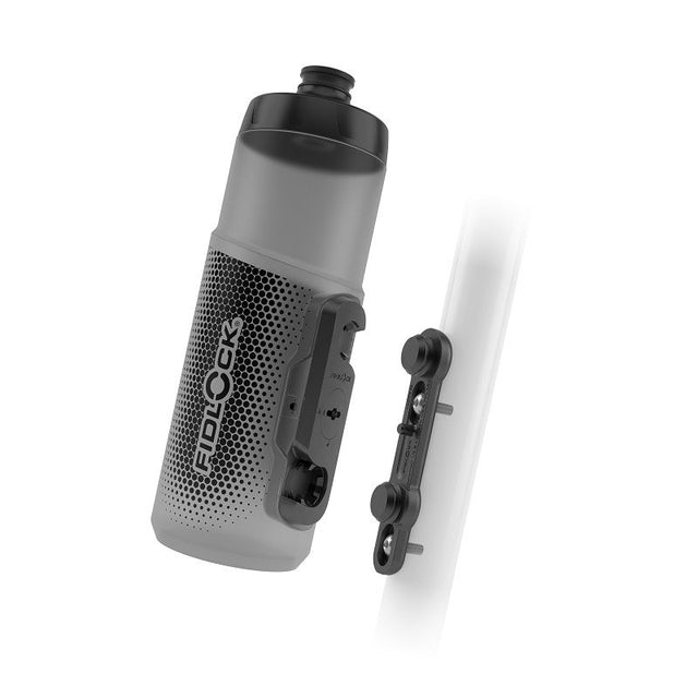 Bidon z magnetnim nosilcem Fidlock® Twist Bottle Set 600 ml (transparent black)
