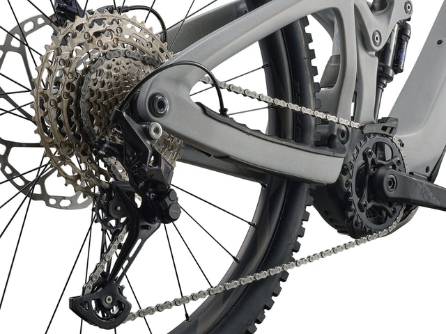 Električno karbonsko enduro kolo Giant Reign Advanced E+ 2 560Wh (moon dust)