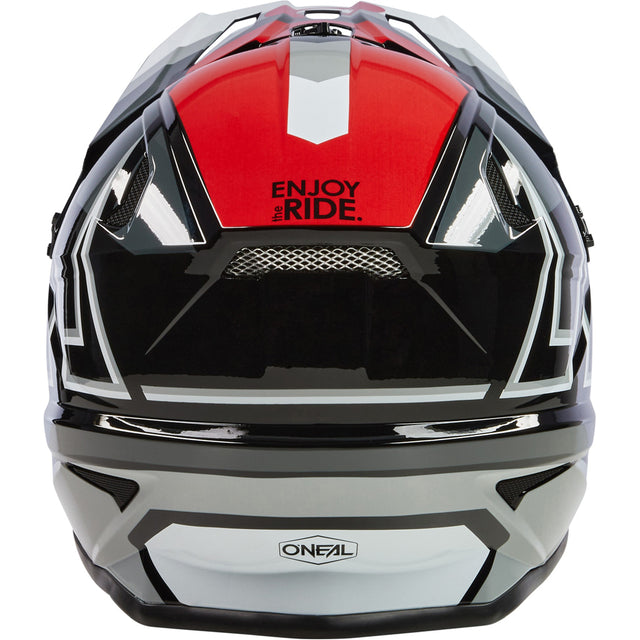 Full face čelada O'neal Sonus V.23 (gray/red)
