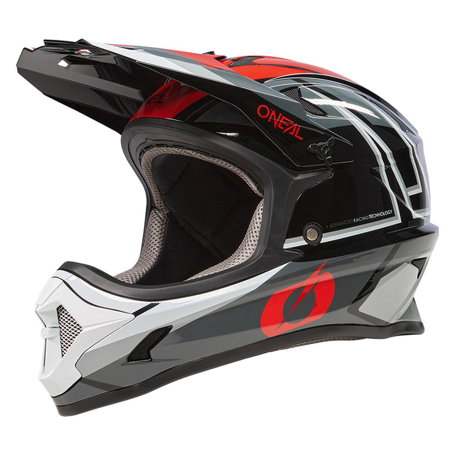 Full face čelada O'neal Sonus V.23 (gray/red)