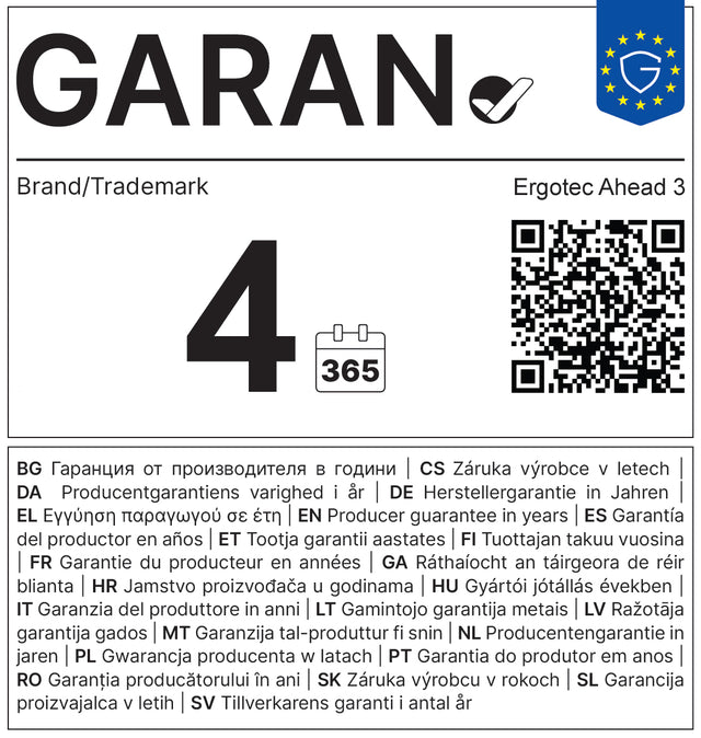 Adapter za dvig krmilne opore Ergotec Ahead 3