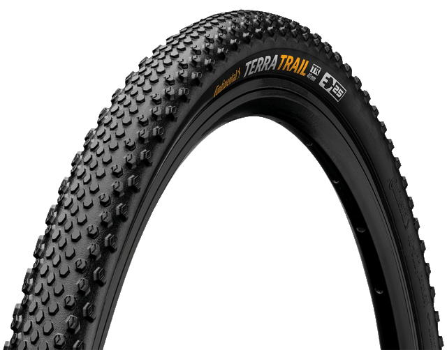 Gravel plašč Continental Terra Trail ProTection TLR 700x40c (tubeless, black/black)