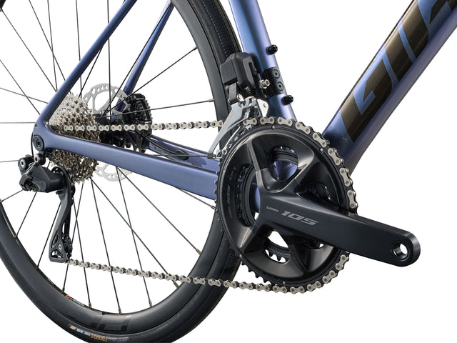 Karbonsko cestno kolo Giant Defy Advanced 1 (thundercloud/chrome)