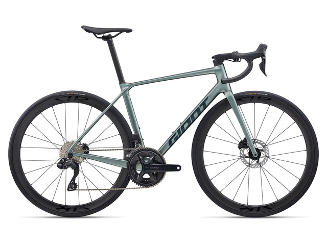 Karbonsko cestno kolo Giant TCR Advanced Disc 0 Pro Compact (alpine green)