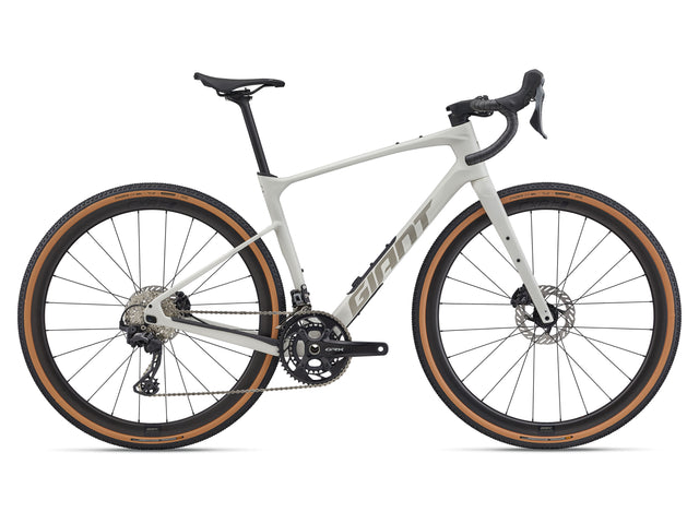 Karbonsko gravel kolo Giant Revolt Advanced 0 (snow drift)