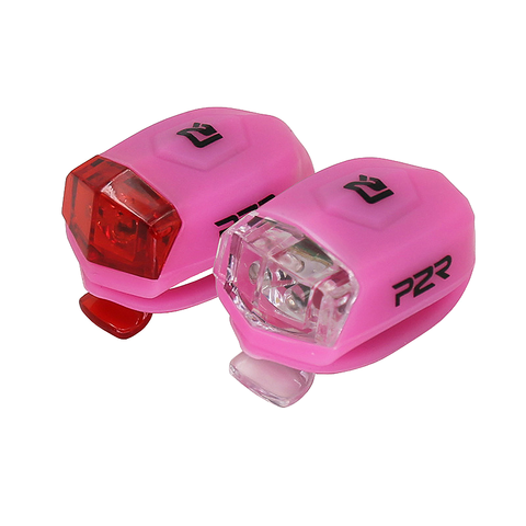 Komplet prednje in zadnje mini lučke P2R Freyo (pink)