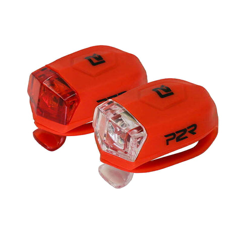 Komplet prednje in zadnje mini lučke P2R Freyo (red)