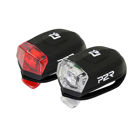 Komplet prednje in zadnje mini lučke P2R Freyo (black)