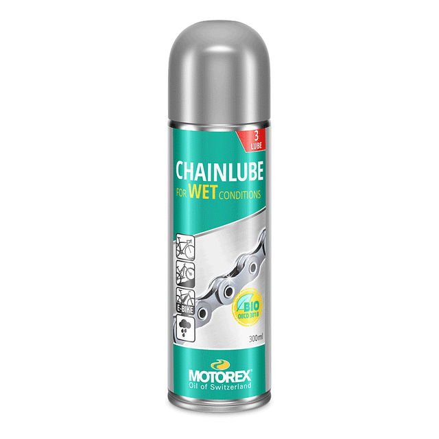 Mazivo za verigo v spreju Motorex Chainlube Wet (300 ml)