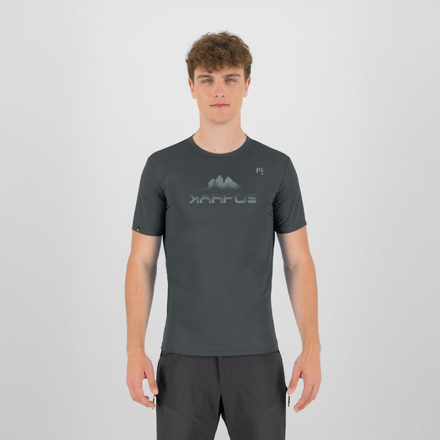 Moška športna majica s kratkimi rokavi Karpos Loma EVO Print (urban)