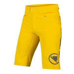 Moške kratke kolesarske hlače Endura SingleTrack Lite (saffron)