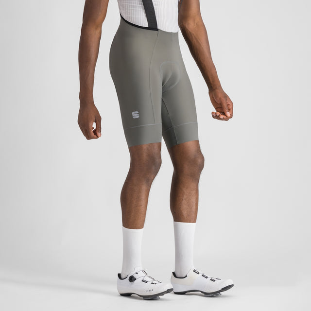 Moške kratke kolesarske bib hlače z naramnicami Sportful SRK (gun metal)