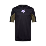 Moški kolesarski dres s kratkimi rokavi Fox Defend Park (black)