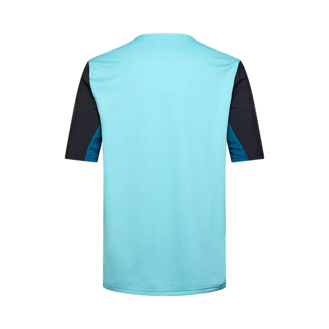 Moški kolesarski dres s kratkimi rokavi Fox Defend (vintage wash blue)