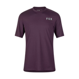 Moški kolesarski dres s kratkimi rokavi Fox Ranger Alyn Drirelease® (dark purple)