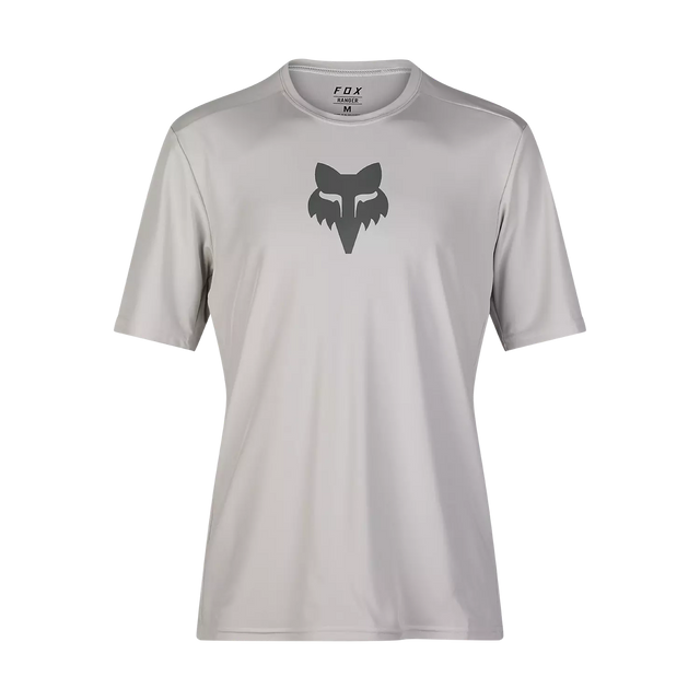Moški kolesarski dres s kratkimi rokavi Fox Ranger Lab Head (vintage white)