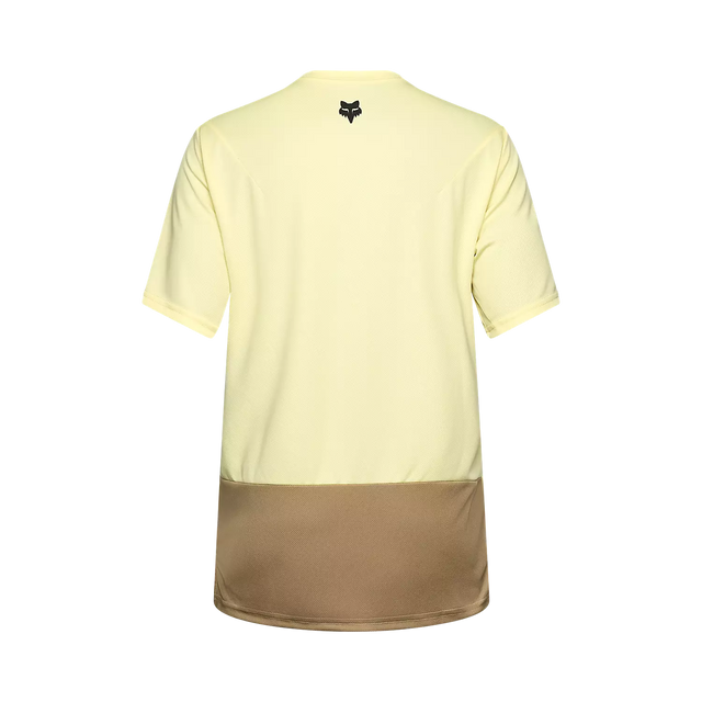 Moški kolesarski dres s kratkimi rokavi Fox Ranger Wordmark (lemonade)